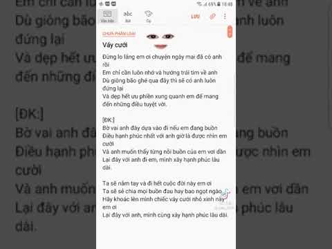 #2023 Váy Cưới (Lời bài hát)