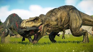 CARNIVORE AND HERBIVORE BATTLE ROYALE  - Jurassic World Evolution 2