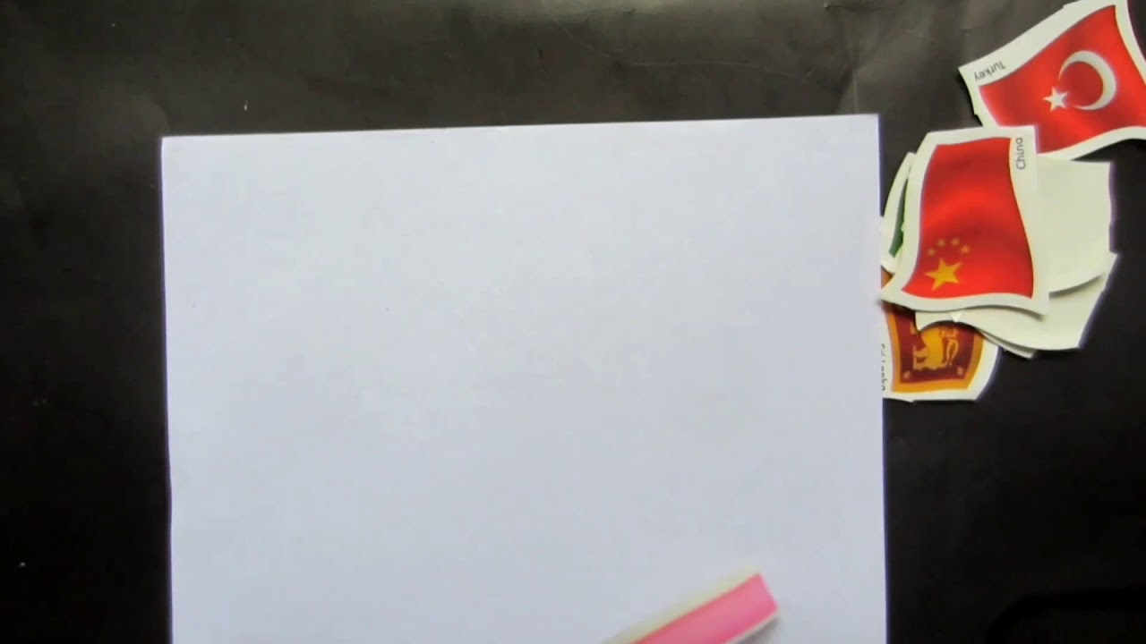 How to Make Flash Card for Kids at HomeFlash Card Tutorial YouTube