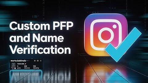 how to verify Instagram account | costom pfp mathod | costom pfp and name verification | by team awe