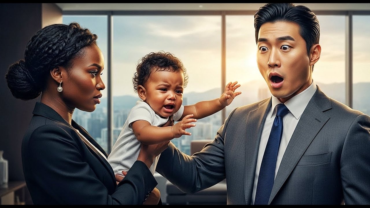 Black Woman’s Baby Clung to a Korean CEO — What She Did Next Shocked Everyone