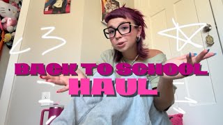 BACK TO SCHOOL HAUL!! - Clothes, School Supplies, and more! 
