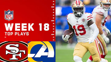 49ers Top Plays from Week 18 vs. Rams | San Francisco 49ers
