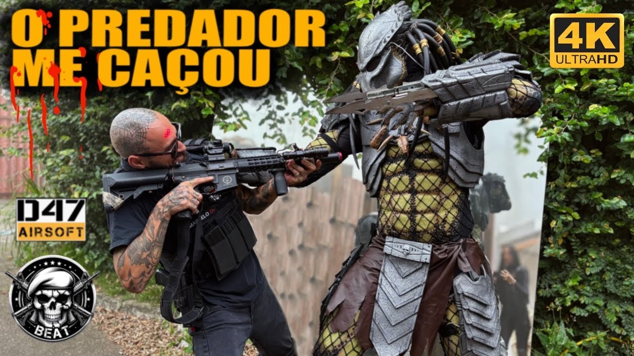 EU FUI CAÇADO PELO PREDADOR!! - GAMEPLAY COM NEPTUNE 10 - DISTRITO 47 AIRSOFT