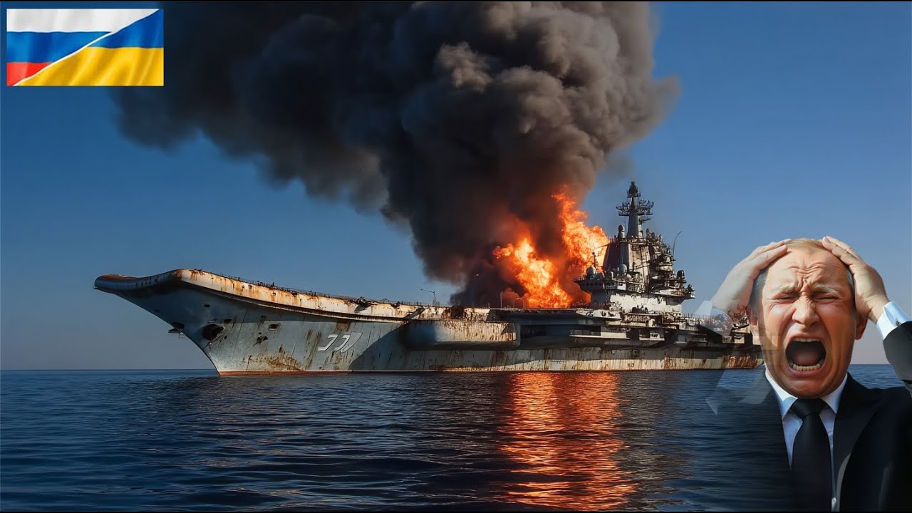Ukrainian F-16 pilots surprisingly Blown up Russian cruiser carrying 1,000 special forces