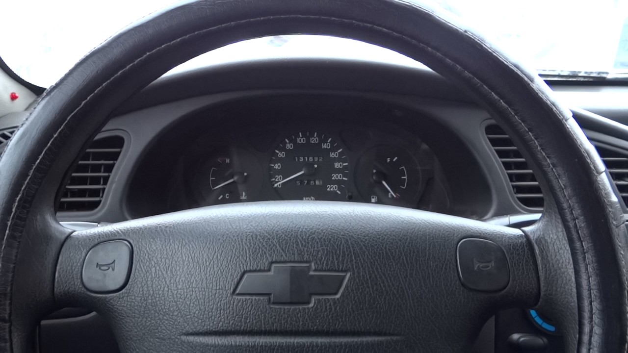 Подсветка приборной панели Шевроле Ланос - YouTube