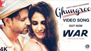 War: Ghungroo Full Song | WAR |Arijit Singh,Shilpa Rao|Hrithik Roshan,Tiger Shroff,Vaani Kapoor