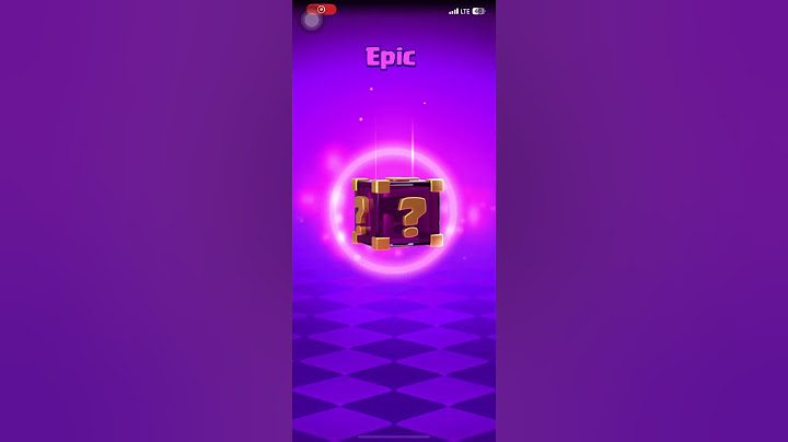Opening lucky drop in clash royale everyday 8