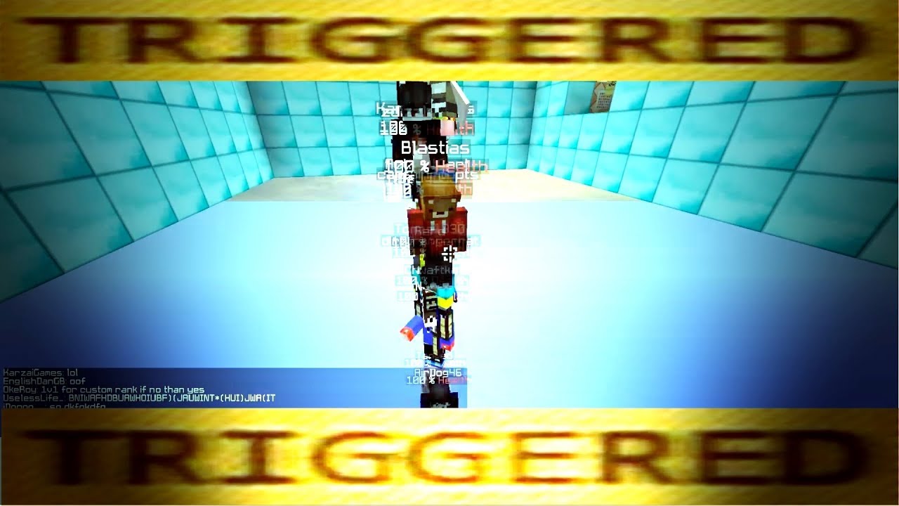 a skeppy trolling video on skyblock