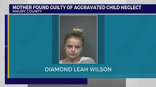 Maury County mother found guilty of aggravated child neglect after toddler overdoses on fentanyl