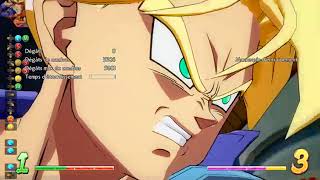 Consistent Trunks combo from j.214L j.L whiff 2M
