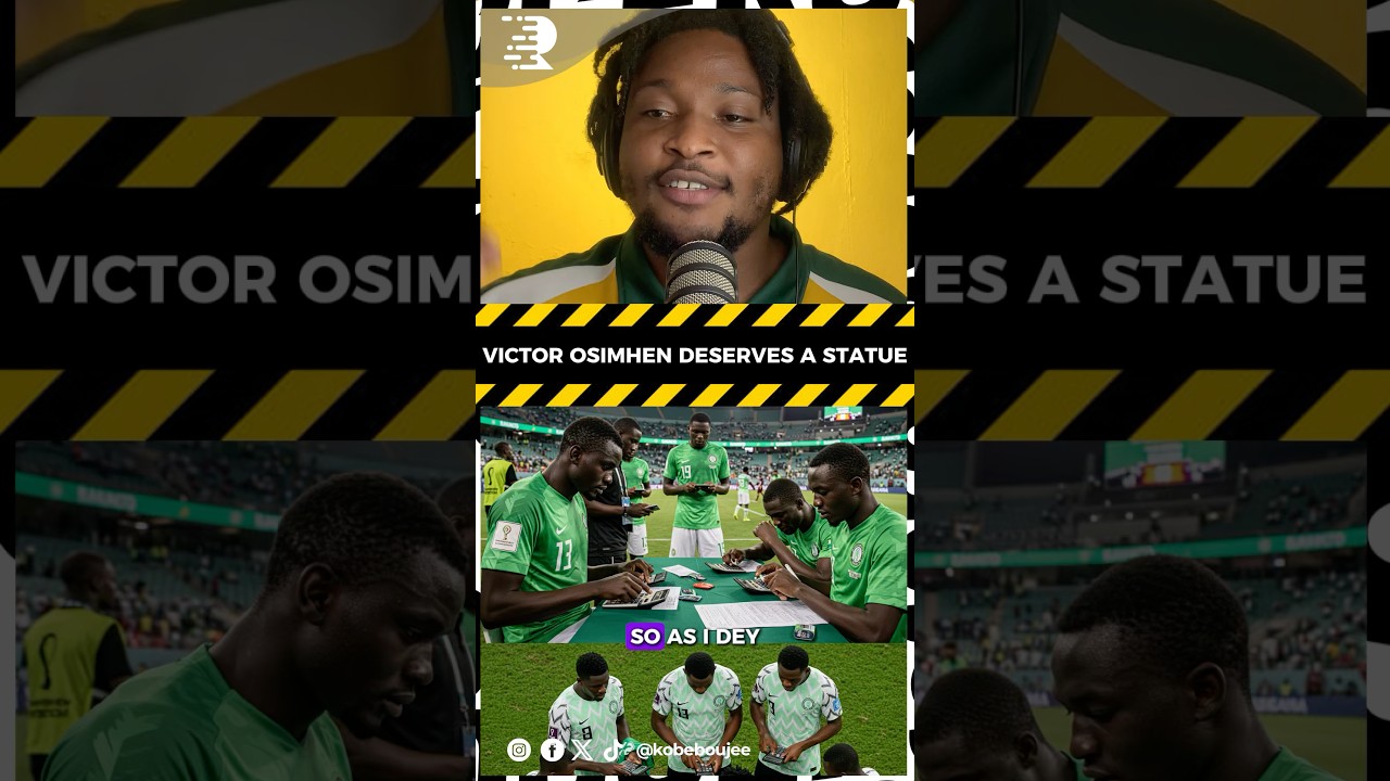 NIGERIA OWES VICTOR OSIMHEN A STATUE FOR SAVING THEM 🇳🇬🇬🇭😂