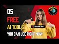 5 Free AI Tools You Can Use Right Now (No Sign-Up Needed!) - TechCurious