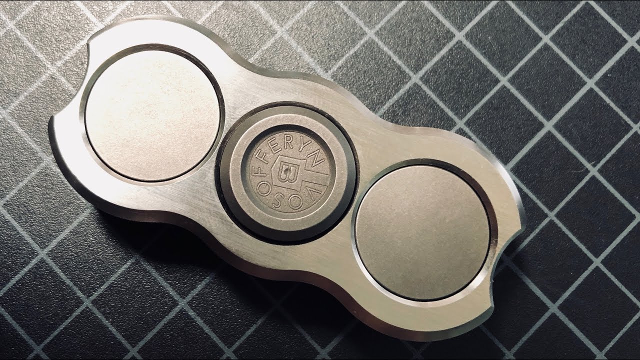 160 Grams of Titanium - Vosofferyn VKS Titanium Fidget Spinner Review