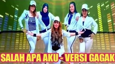 ENTAH APA YANG MERASUKIMU - SALAH APA AKU - VERSI GAGAK - TIKTOK VIRAL - SENAM KREASI