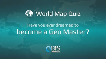 World Map Quiz promo video 2021