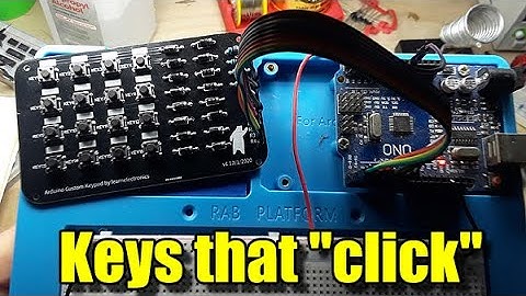 Arduino Keypad PCB Design and Assembly