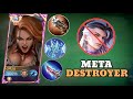 Hilda Became Meta Destroyer With This New OP build | Mobile Legends