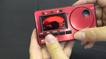 Kliq Metronome Tuner Review and demonstration
