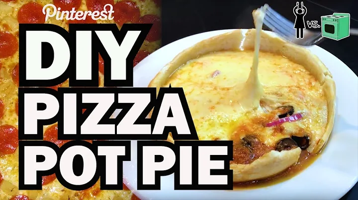 DIY Pizza Pot Pie, Corinne VS Cooking #13