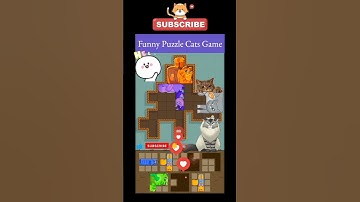Puzzles Cats -Gameplay Walkthrough (iOS & Android)#shorts #funny #games #puzzlegame