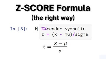 Z-Score Formula with Python Handcalcs| Day 470 Data Science