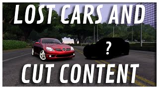 LOST CARS AND CUT CONTENT | TEST DRIVE UNLIMITED