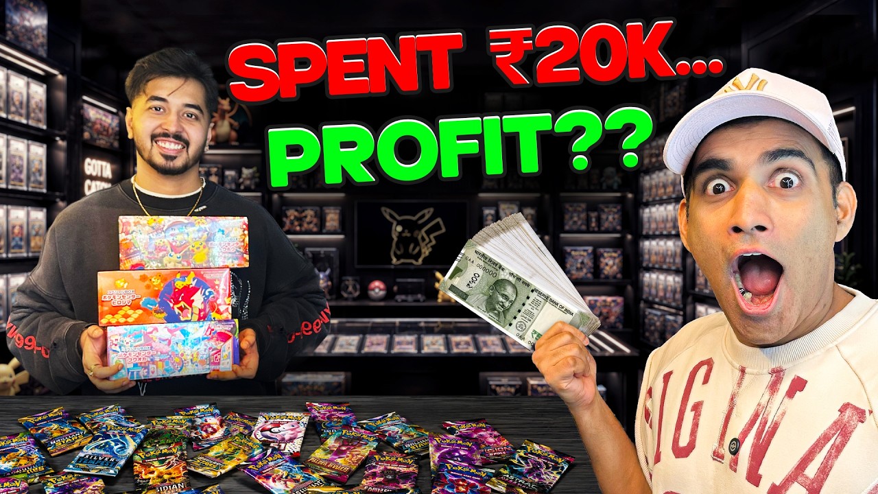 I Spent ₹20,000 on Pokémon Cards… Was It Worth It?