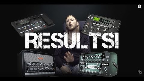 Amp Modeling Blind Test - RESULTS!