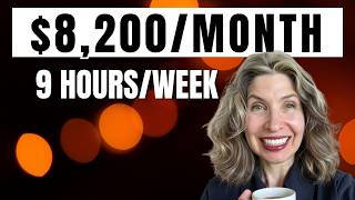 $8,200/Month While Working Just 9 Hours? Here's Her System