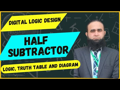 Half Subtractor #halfsubtractor
