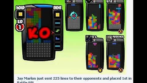 225 lines send Tetris Battle 6p