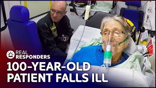 Family Concerned For 100-Year-Old Mom As Infection Returns | Inside The Ambulance | Real Responders