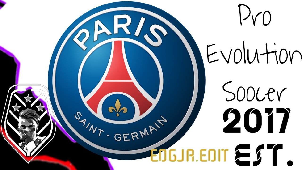 Como editar a logo do PSG 2021 NO Pro Evolution Soocer 2017 - YouTube