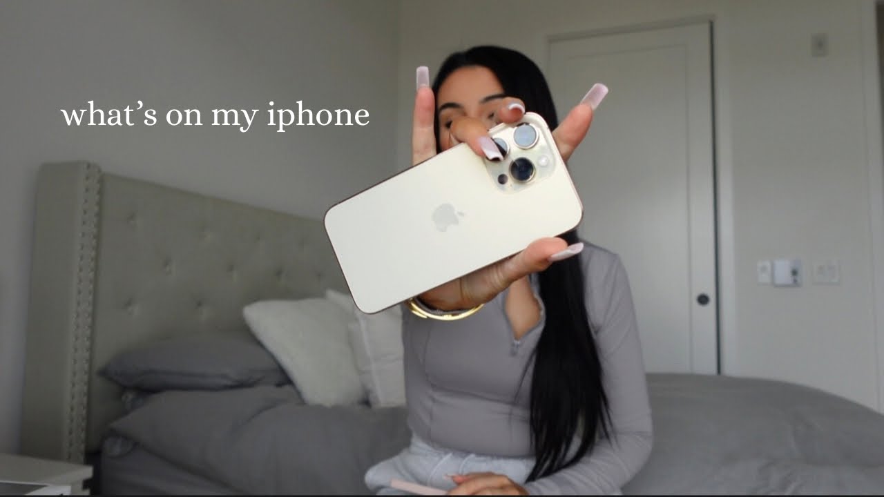 minimal what’s on my iphone *most used apps, productive* | itsactuallyak