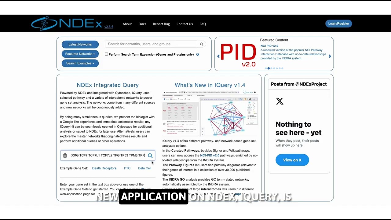 Introduction to Network Data Exchange (NDEx)