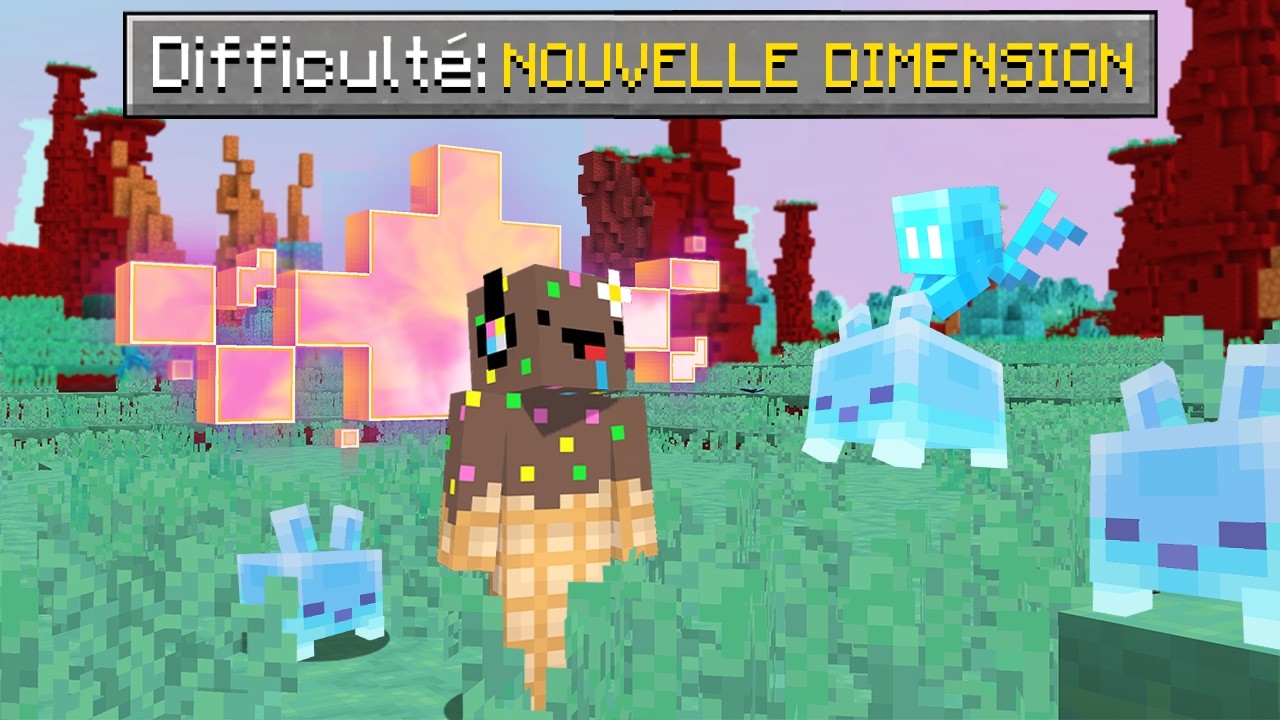J'ai testé la NOUVELLE DIMENSION de Minecraft.. (Le Sift)