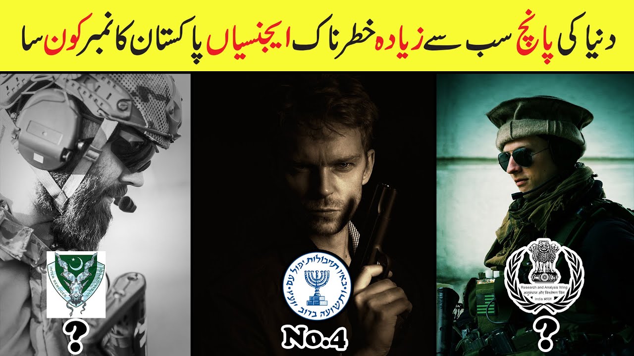 Top 5 Intelligence Agencies In The World 2020 - YouTube