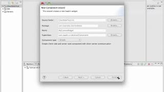 Creating and packaging a custom Vaadin widget