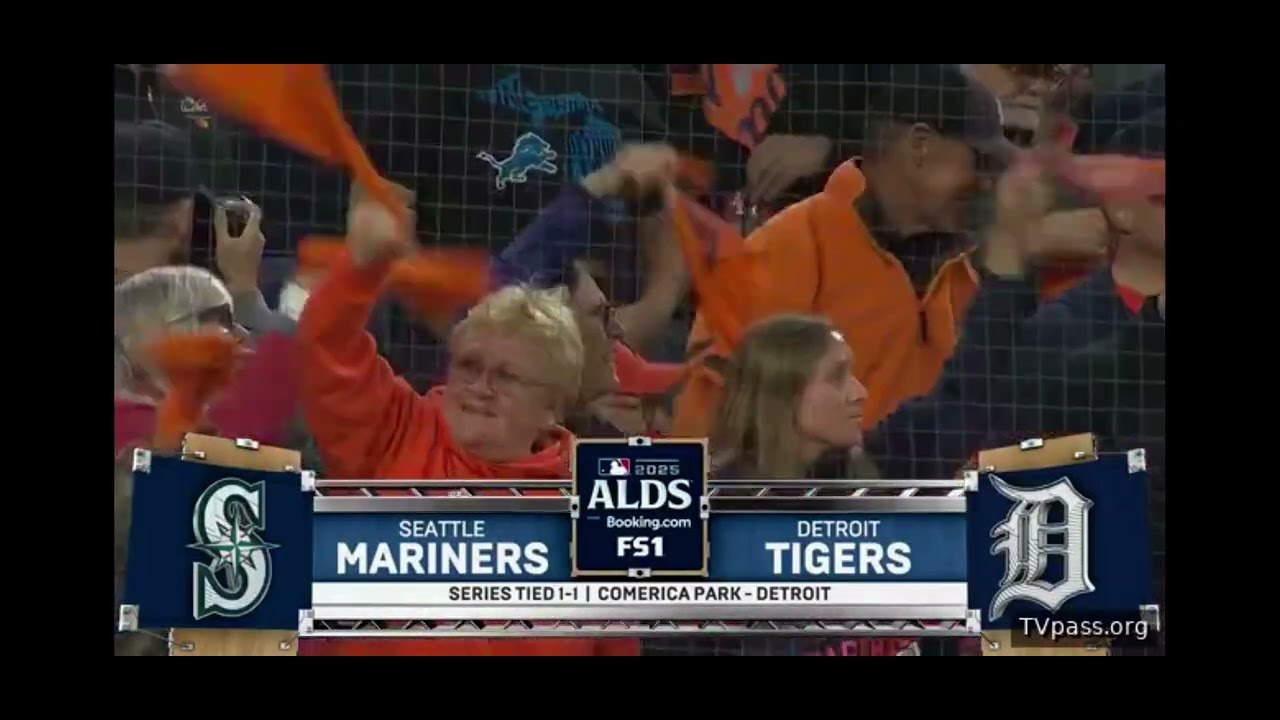 MLB Baseball on FOX Sports 2 intro Seattle at Detroit Game 3 ALDS