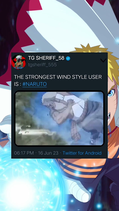 WHEN TEMARI THINKS SHE IS THE ONLY WIND STYLE USER BUT THERE IS ONE MORE II#NARUTO#TGSHERIFF_58