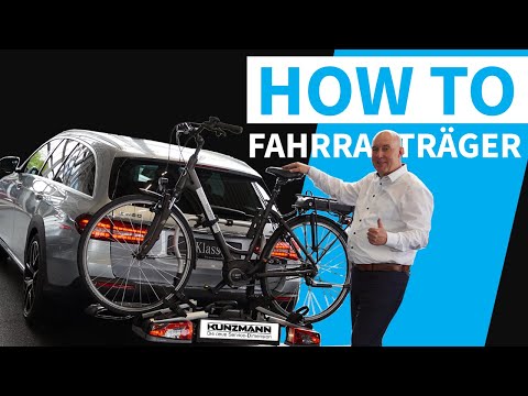Mercedes-Benz Fahrradträger für Anhängerkupplung | Montageanleitung - video from Kunzmann