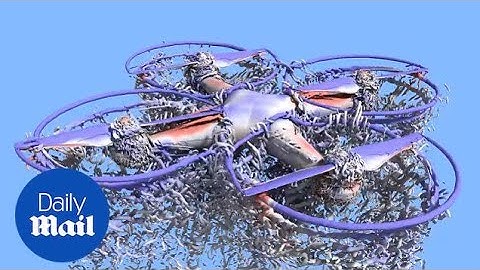 How do drones fly? NASA explore drone aerodynamics - Daily Mail