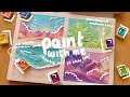  painting dreamy skies waves and nature mini watercolor tutorials ft etchr lab 