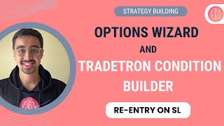 Re-entry on options wizard explained | Short Straddle with re entry only for SL