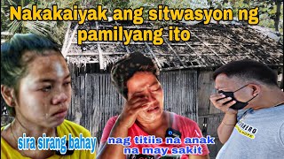 PART:01 NAKAKAIYAK NA SITWASYON NG ISANG PAMILYANG SOBRANG HIRAP NG BUHAY-NANAY LEONES GAMEZ