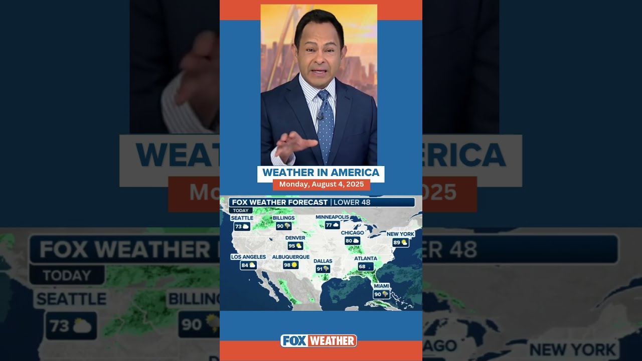 Weather In America August 4 2025