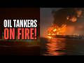 Two Foreign Tankers Ablaze In Iraqi Waters | One Dead, Crew Evacuated