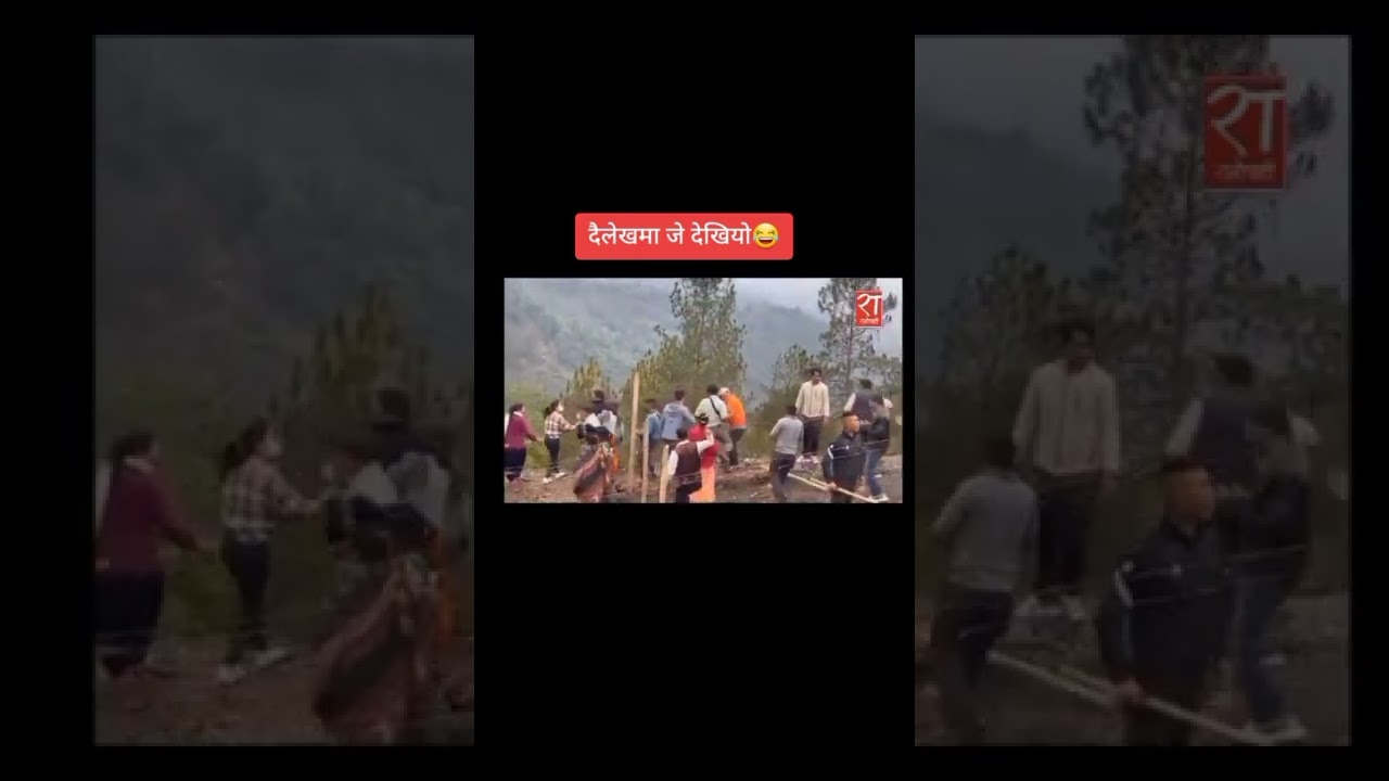 Fighting and chaos break out in Nepal Election