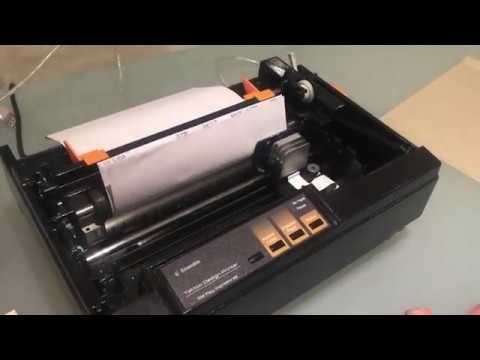 Ale Rey Impresoras: Impresoras Matriciales TDP (Tattoo Design Printer) para  papel hectografico. - YouTube